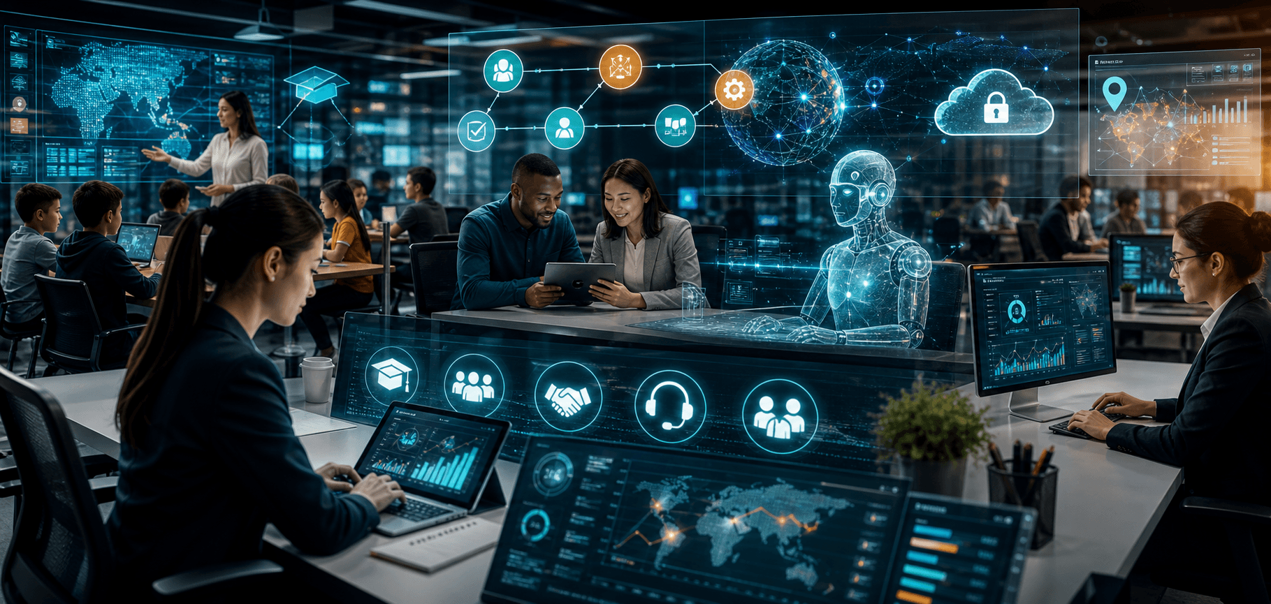 AI-supported digital operations